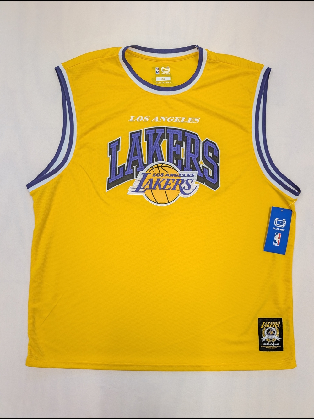 Los Angeles Lakers Yellow Basketball Jersey - Official NBA